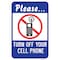 Signmission Safety Sign, 12 in Height, Aluminum, 18 in Length, 24868 A-1218-24868 - alternate 1